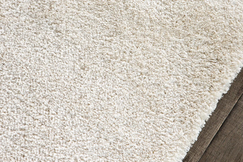 LANA 柔境羊毛亮絲厚織地毯象牙白 100 俯視