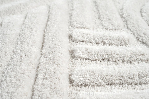 雅致抽象線條舒適長毛地毯~6191-13027浮現(紋理)