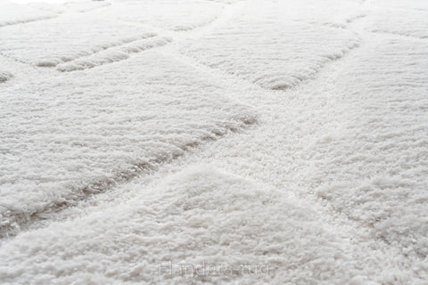 雅致抽象線條舒適長毛地毯~6191-13037霜痕(紋理)