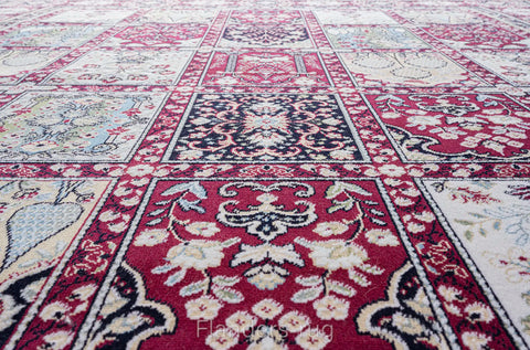 皇宮牌薄型化絲毯~1010-14028窗花(紋理)