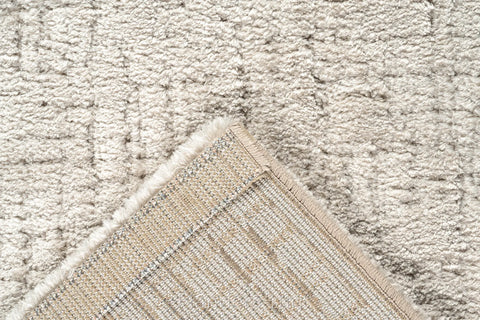 舒適家雲柔刻紋簡約風地毯~2323-14500奢柔米(背面)