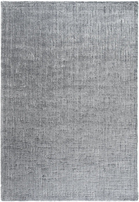 舒適家雲柔刻紋簡約風地毯~2323-14500奢柔灰