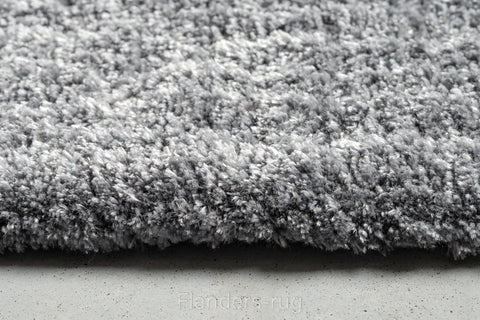 舒適家雲柔刻紋簡約風地毯~2323-14500奢柔灰(側邊)