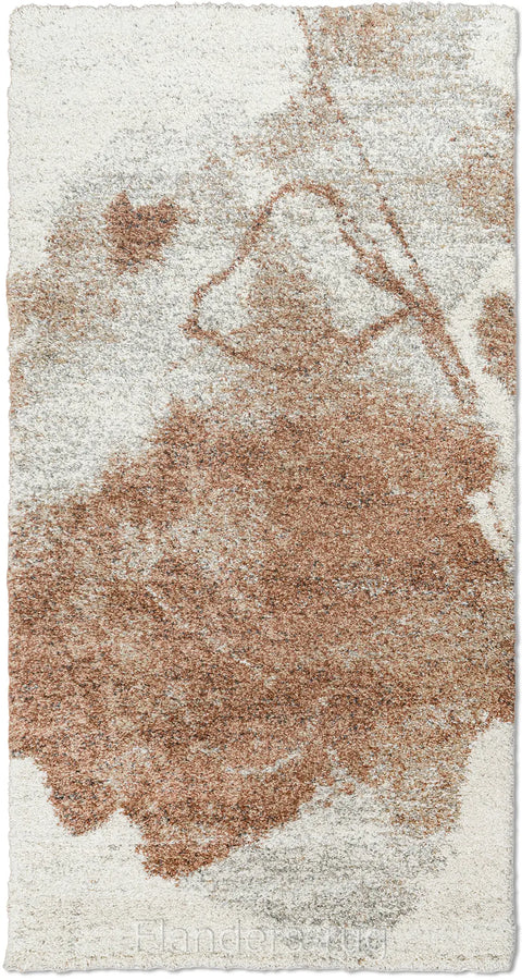 魅力北歐風雙股紗長毛床邊地毯~6727-23098渲染 | 80x150cm