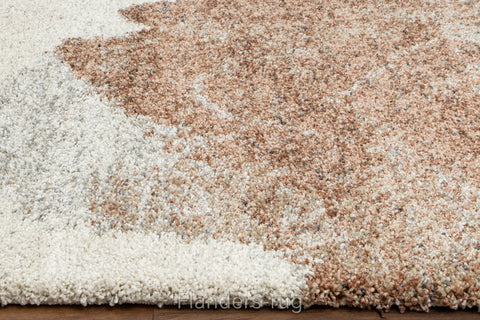 魅力北歐風雙股紗長毛床邊地毯~6727-23098渲染 | 80x150cm | 近拍