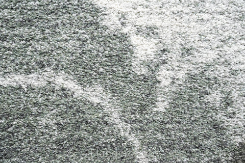 魅力北歐風雙股紗長毛地毯~6747-23098渲染灰綠(近拍)