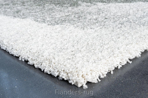 魅力北歐風雙股紗長毛地毯~6747-23098渲染灰綠(前緣)