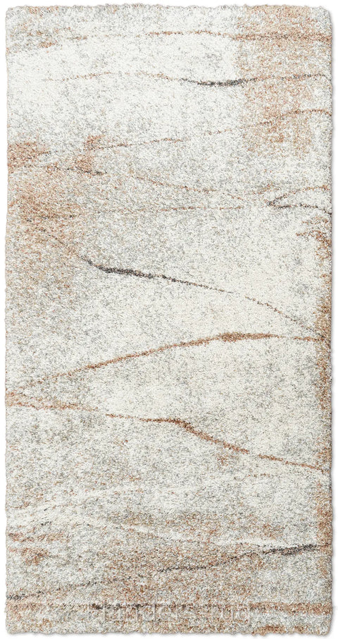 魅力北歐風雙股紗長毛床邊地毯~6787-23123緩移 | 80x150cm