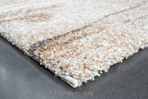 魅力北歐風雙股紗長毛地毯~6787-23123緩移(前緣)