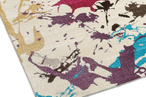 海格抽象彩繪地毯~2348c10潑溢