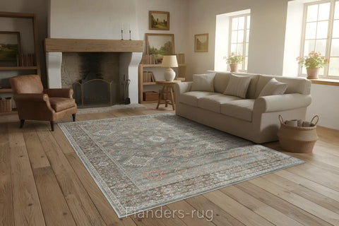 樂帆笛薄型化生態嫘縈絲毯~5919-27314蒼原(歐洲鄉村)