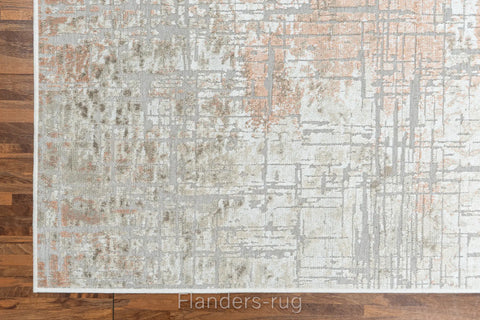 奧泰羅立體浮雕生態嫘縈絲毯~6919-33011砂痕(角落)