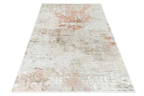 奧泰羅立體浮雕生態嫘縈絲毯~6919-33011砂痕(俯視)