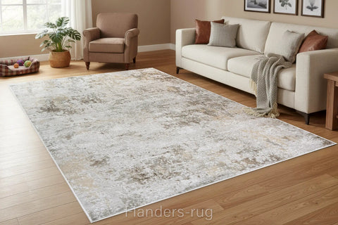 奧泰羅立體浮雕生態嫘縈絲毯~6464-33016霧嵐(情境)