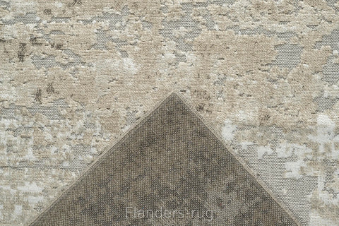 奧泰羅立體浮雕生態嫘縈絲毯~2424-33052飛砂(背面)