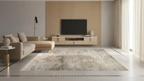 奧泰羅立體浮雕生態嫘縈絲毯~6969-33062嵐田(情境)