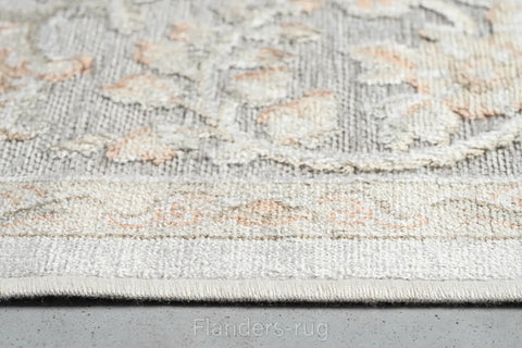 奧泰羅立體浮雕生態嫘縈絲毯~6464-33066蒼茫(側邊)