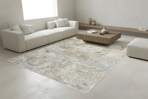 奧泰羅立體浮雕生態嫘縈絲毯~6464-33066蒼茫(情境)