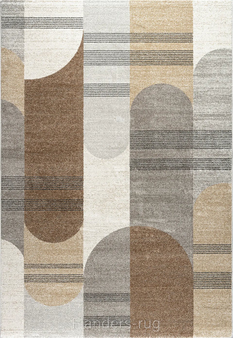 麥迪遜北歐風超柔現代地毯~6362-34038尾韻