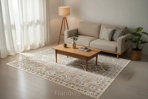 花呢再生纖維立體浮雕絲絨地毯~212125-35002塵霧(情境)