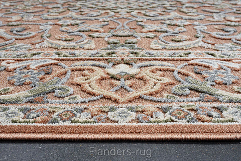 花呢再生纖維立體浮雕絲絨地毯~111115-35010陶蔓(側邊)