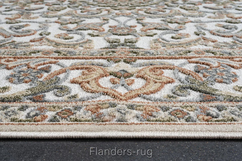 花呢再生纖維立體浮雕絲絨地毯~616165-35010綠洲(側邊)