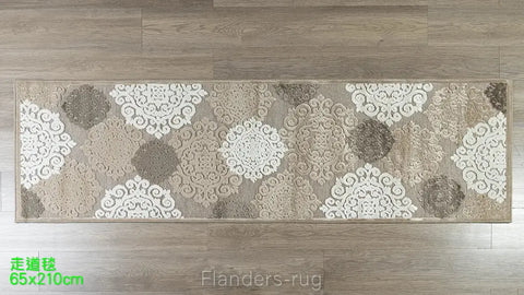 吉諾瓦立體浮雕厚絲毯~38001-656590錦緞走道毯