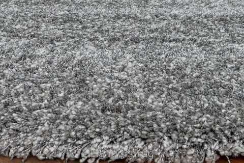 黎明素色雙股紗長毛地毯~9999-39001銀灰(近拍)
