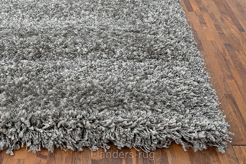 黎明素色雙股紗長毛地毯~9999-39001銀灰(前緣)