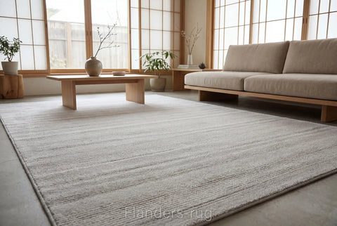 特倫堤諾素色刻紋地毯~2121-41005(情境)