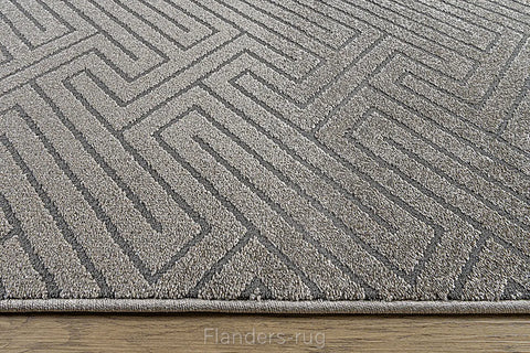 特倫堤諾素色刻紋地毯~7131-41046(拷克)