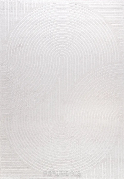 特倫堤諾素色刻紋地毯~6161-41059
