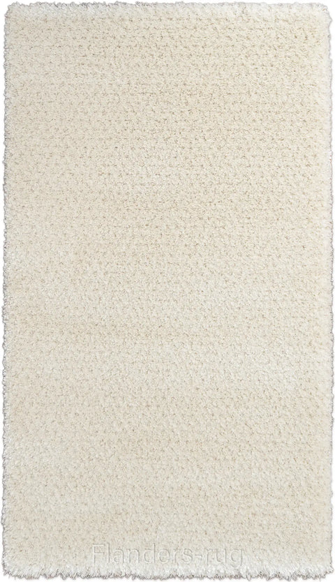 HUSK 原境 | 羊毛亮絲厚織床邊地毯 | 象牙白 100 | 80x140cm