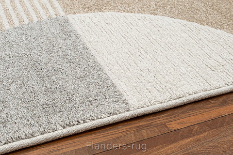 范倫堤諾抽象藝術地毯~6191-46052律動金(拷克)