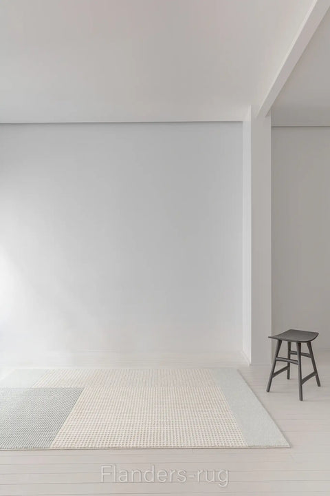 FLUX簡約風羊毛混織地毯~4619AE500靜語(情境)