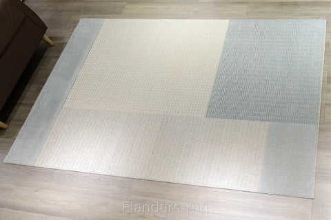 FLUX簡約風羊毛混織地毯~4619AE500靜語(情境)