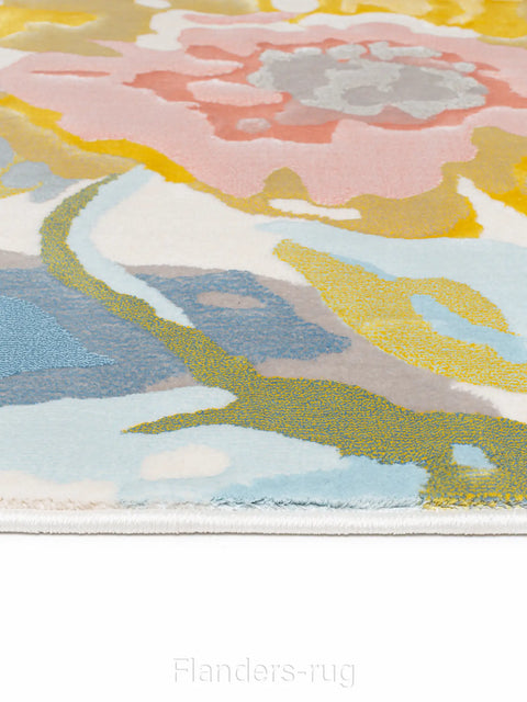 盛開亮彩高密度現代地毯~466118AK990嬌點(側邊)