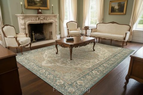 SOHO英倫懷舊風純羊毛地毯~477001LA113維多利亞(情境)