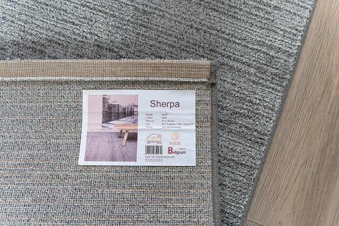 夏帕素色多紋理床邊地毯~49001-4242(背面)