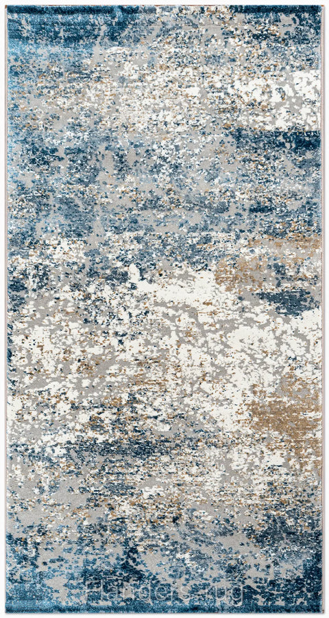 峽谷立體浮雕斑駁藝術玄關地毯~7777-52014宏觀 | 80x150cm