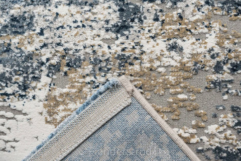 峽谷立體浮雕斑駁藝術地毯~7777-52014宏觀(背面)