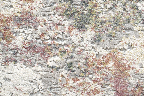 峽谷立體浮雕斑駁藝術圓形地毯~6424-52023金脈(近拍)