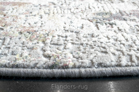 峽谷立體浮雕斑駁藝術圓形地毯~6424-52023金脈(側邊)