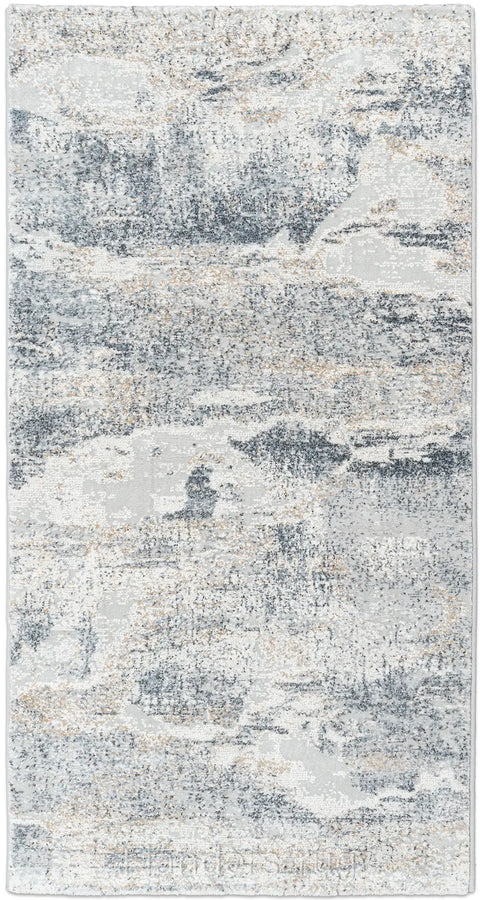 峽谷立體浮雕斑駁藝術玄關地毯~3676-52064寂靜 | 80x150cm