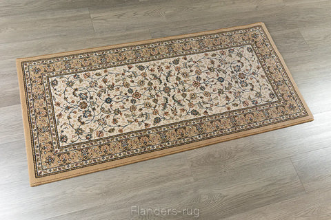 達文西百萬針高密度古典門口毯~6424-57221佛羅倫斯-67x140cm(俯視)