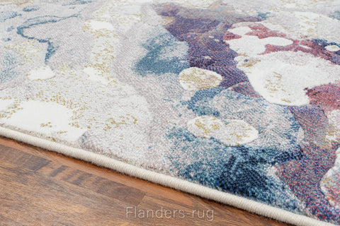 當代藝術家系列高密度抽象地毯~9191-63320雲霞(拷克)