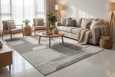 當代藝術家系列高密度抽象地毯~4747-63592境界(簡約)