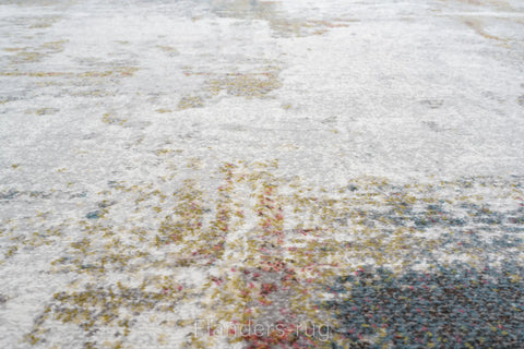 當代藝術家系列高密度抽象圓形地毯~9290-63723桑田(紋理)