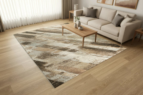 當代藝術家系列高密度抽象地毯~9243-63773古樸(情境)