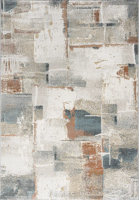 古銀百萬針高密度現代地毯~63783-9290采邑